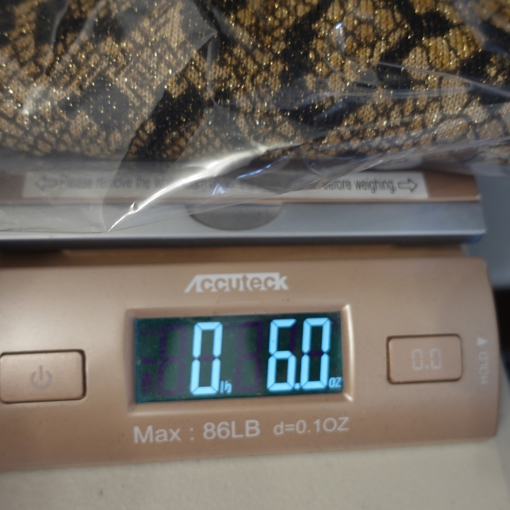 Gold Black Bronze Snake Metallic Mock Neck Sleeveless Knit Top Small Vintage Y2K - Picture 7 of 7